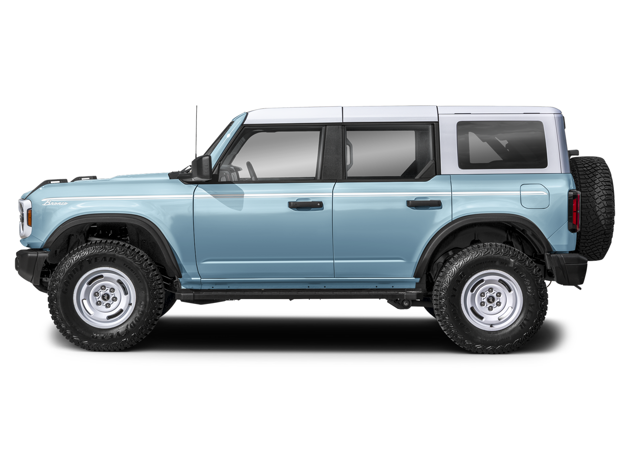 2025 Ford Bronco v6 Heritage Edition Robin's Egg Blue Hard Top Custom Lifted