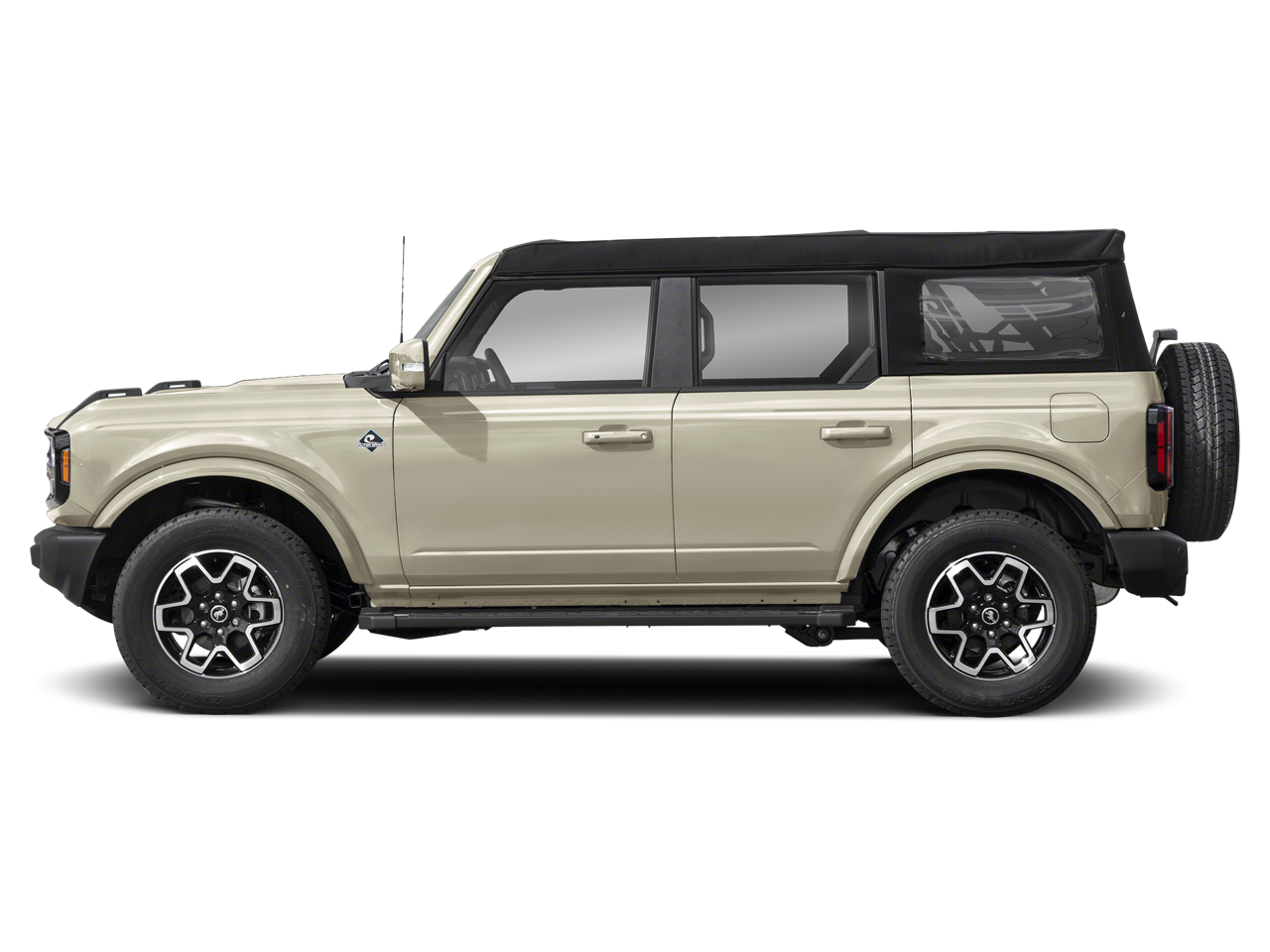 2026 Ford Bronco V6 Wimbledon White Retro Outer Banks Luxury Pkg Custom Lifted