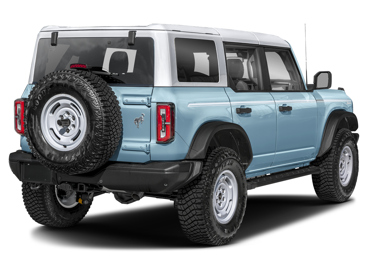 2025 Ford Bronco v6 Heritage Edition Robin's Egg Blue Hard Top Custom Lifted