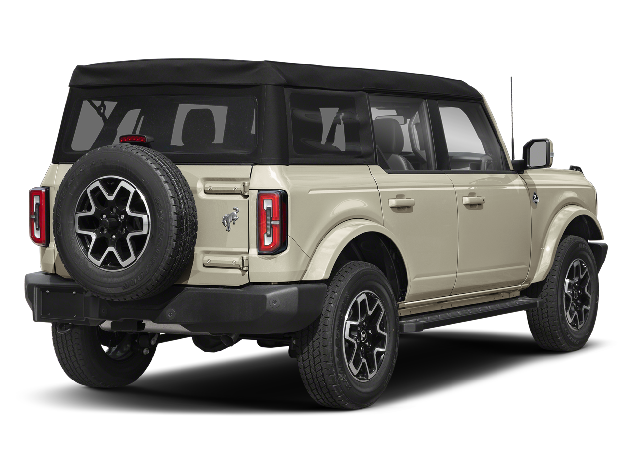 2026 Ford Bronco V6 Wimbledon White Retro Outer Banks Luxury Pkg Custom Lifted