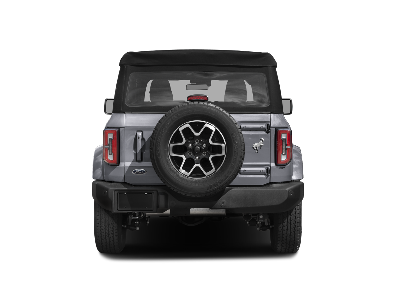 2026 Ford Bronco V6 Custom Gray Paint Black Appearance Outer Banks