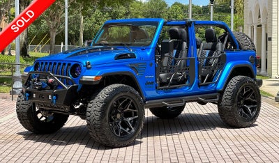 2022 Jeep Wrangler Unlimited Sahara Hard Top 4x4 Custom Lifted