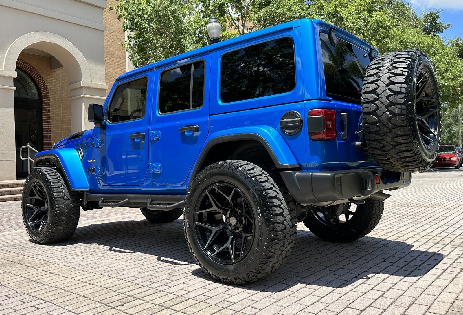 2022 Jeep Wrangler Unlimited Sahara Hard Top 4x4 Custom Lifted