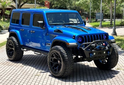 2022 Jeep Wrangler Unlimited Sahara Hard Top 4x4 Custom Lifted