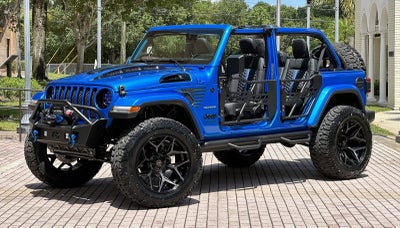 2022 Jeep Wrangler Unlimited Sahara Hard Top 4x4 Custom Lifted