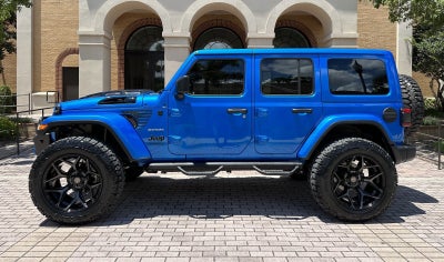 2022 Jeep Wrangler Unlimited Sahara Hard Top 4x4 Custom Lifted
