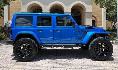 2022 Jeep Wrangler Unlimited Sahara Hard Top 4x4 Custom Lifted