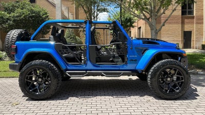 2022 Jeep Wrangler Unlimited Sahara Hard Top 4x4 Custom Lifted