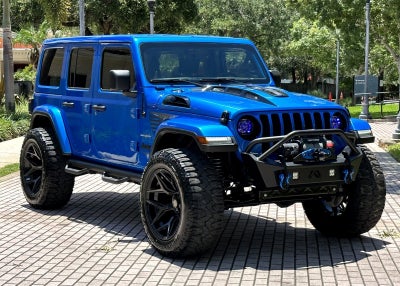 2022 Jeep Wrangler Unlimited Sahara Hard Top 4x4 Custom Lifted