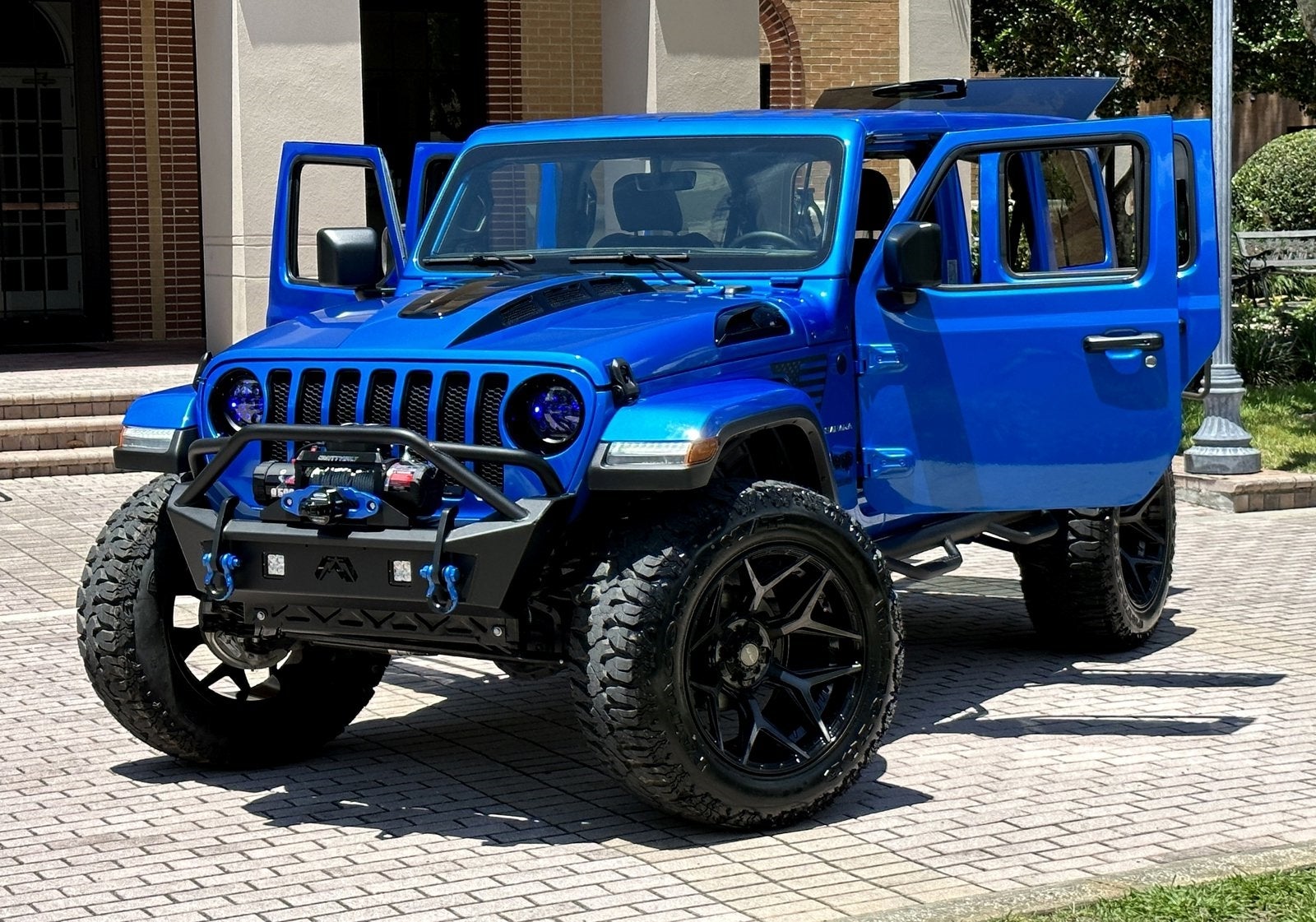 2022 Jeep Wrangler Unlimited Sahara Hard Top 4x4 Custom Lifted