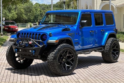 2022 Jeep Wrangler Unlimited Sahara Hard Top 4x4 Custom Lifted