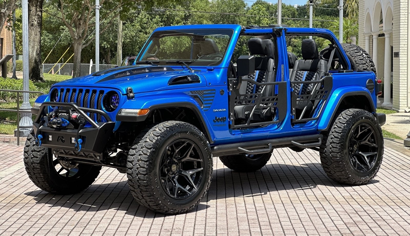 2022 Jeep Wrangler Unlimited Sahara Hard Top 4x4 Custom Lifted