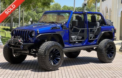 2018 Jeep Wrangler Unlimited Sahara Hard Top 4x4 Custom Lifted