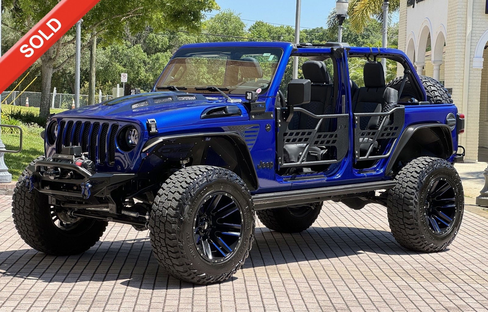 2018 Jeep Wrangler Unlimited Sahara Hard Top 4x4 Custom Lifted