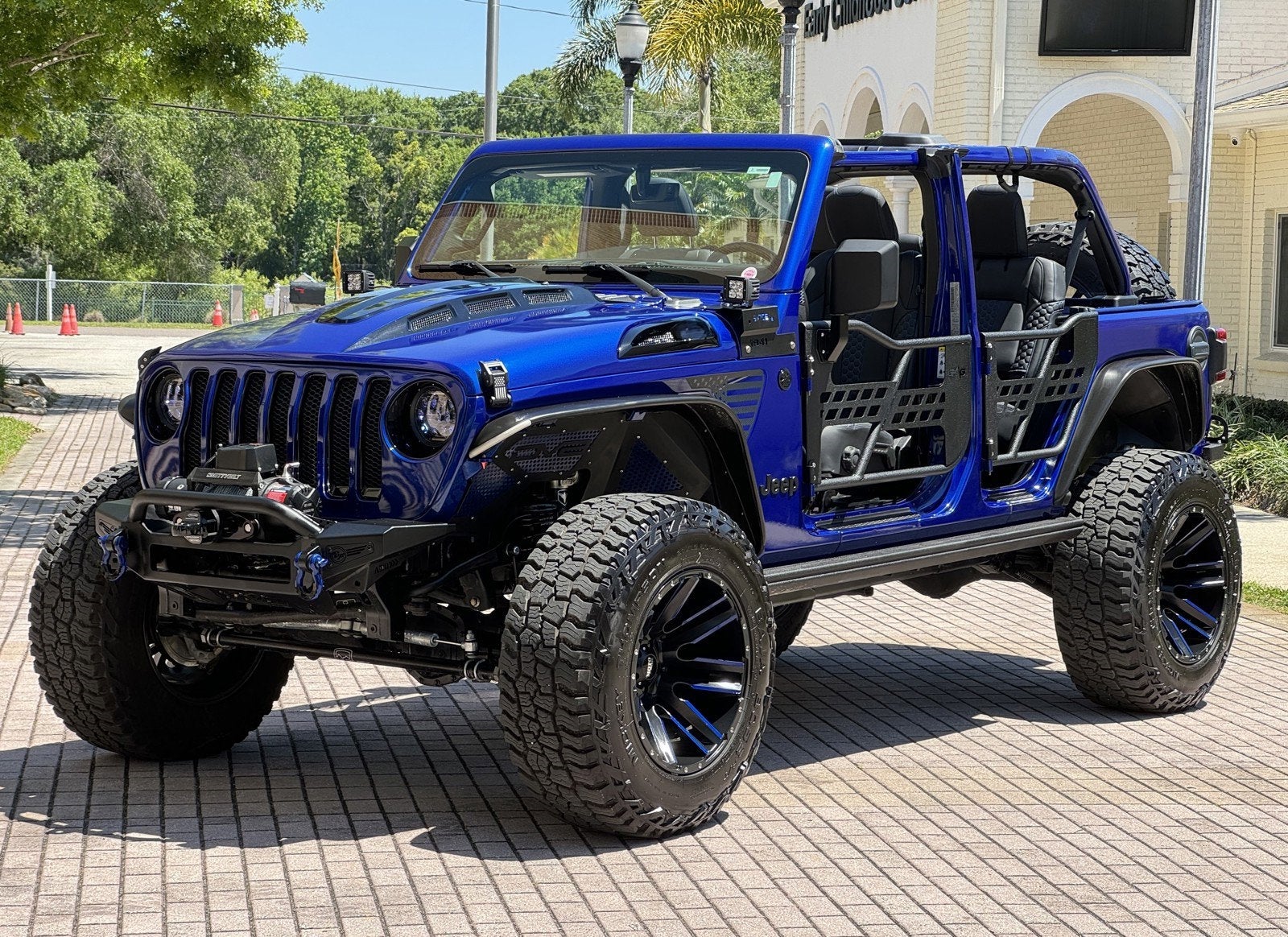 2018 Jeep Wrangler Unlimited Sahara Hard Top 4x4 Custom Lifted