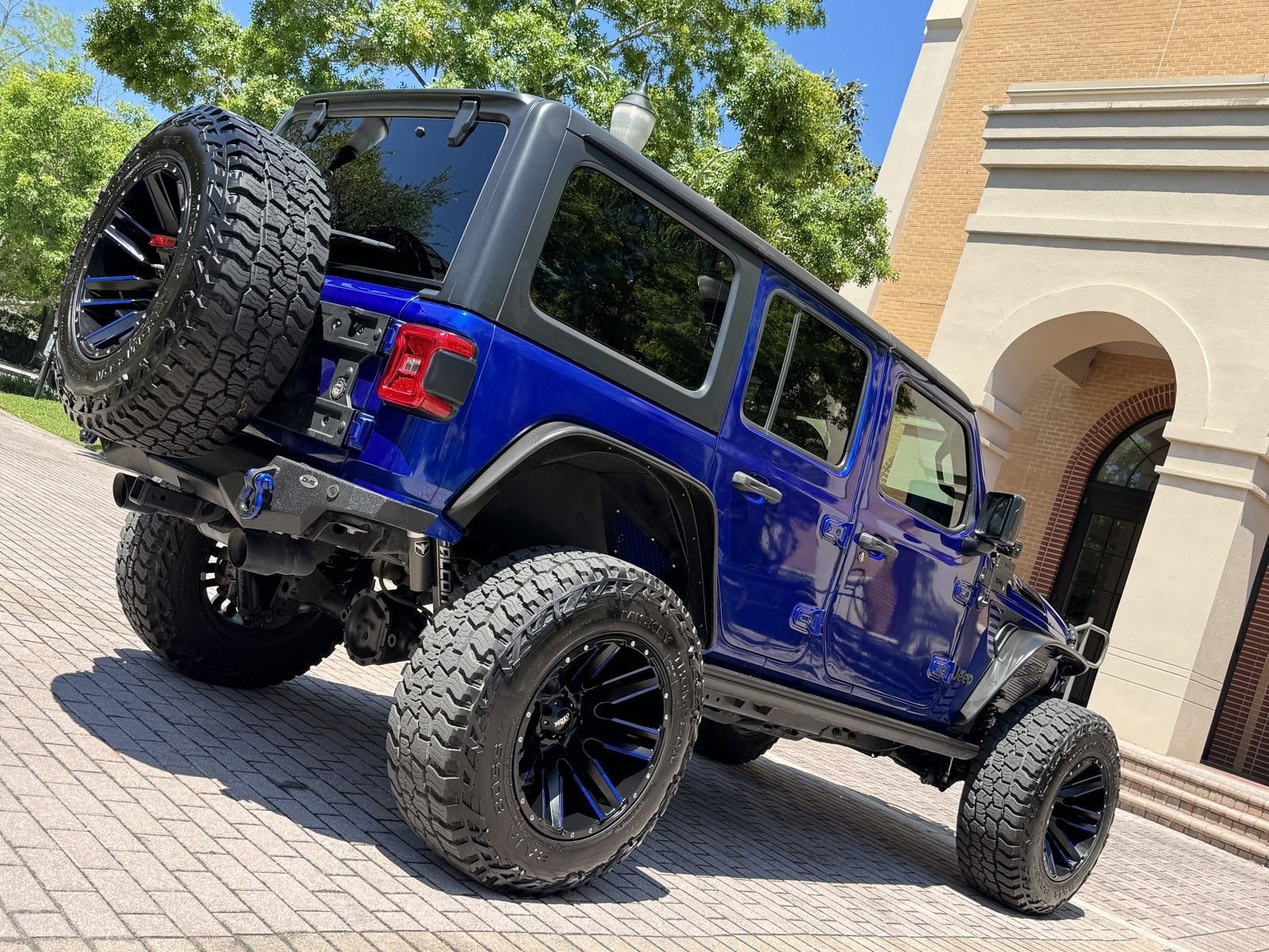 2018 Jeep Wrangler Unlimited Sahara Hard Top 4x4 Custom Lifted