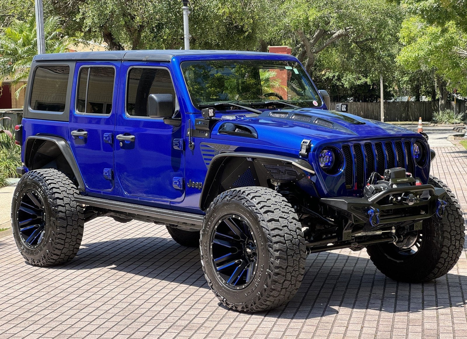 2018 Jeep Wrangler Unlimited Sahara Hard Top 4x4 Custom Lifted