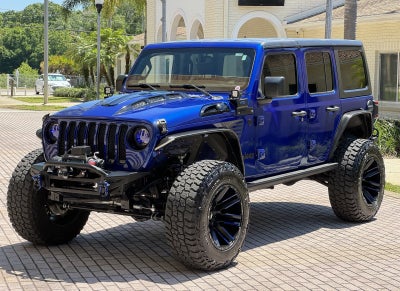 2018 Jeep Wrangler Unlimited Sahara Hard Top 4x4 Custom Lifted