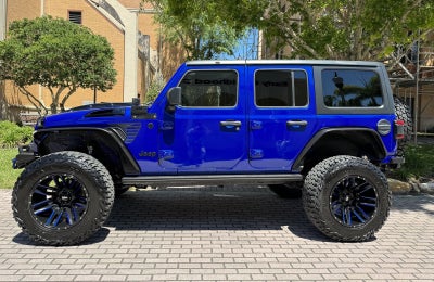 2018 Jeep Wrangler Unlimited Sahara Hard Top 4x4 Custom Lifted