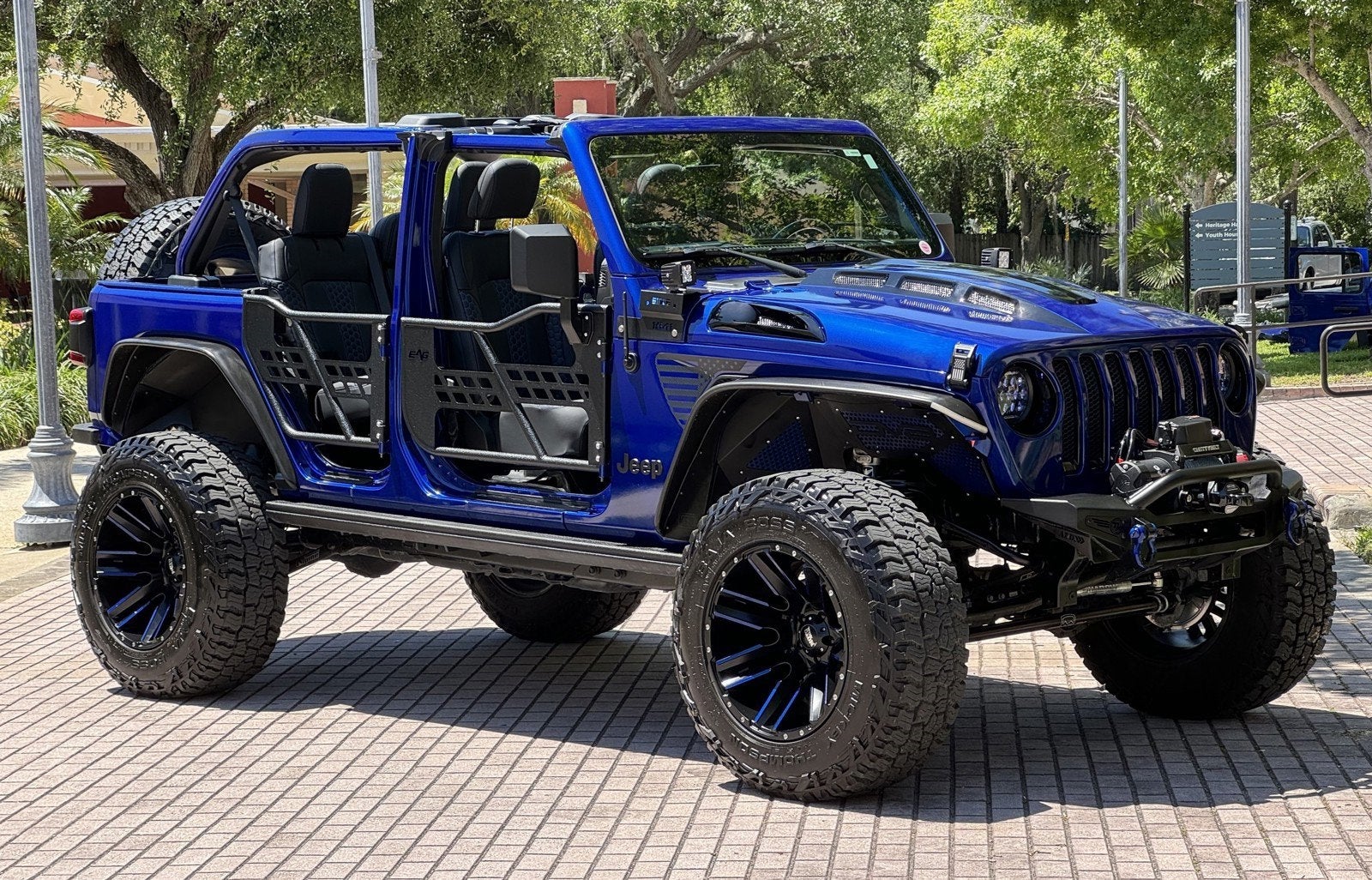 2018 Jeep Wrangler Unlimited Sahara Hard Top 4x4 Custom Lifted