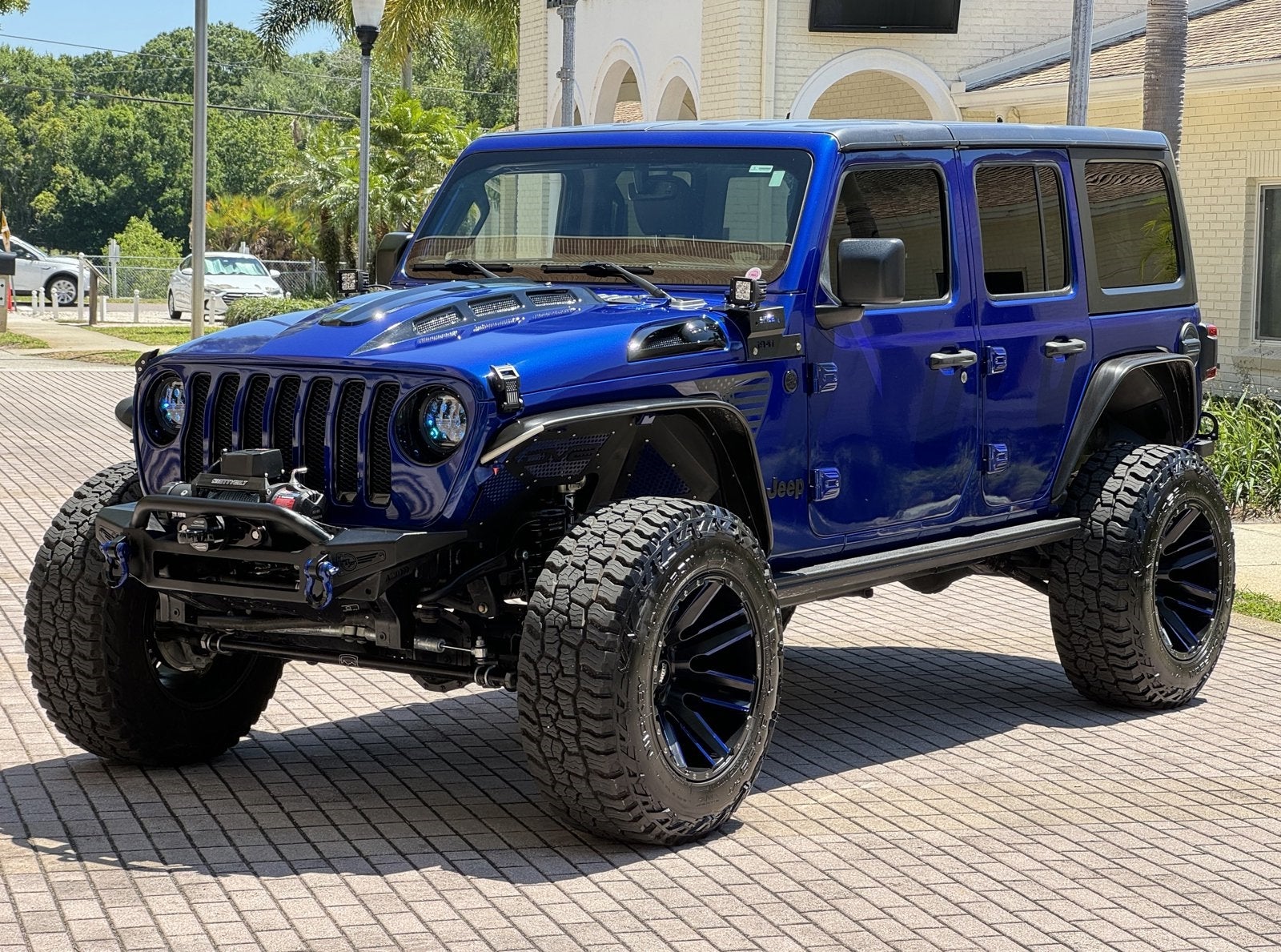 2018 Jeep Wrangler Unlimited Sahara Hard Top 4x4 Custom Lifted