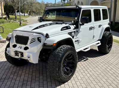 2021 Jeep Wrangler Unlimited Sahara Hard Top 4x4 Custom Lifted