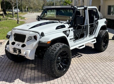 2021 Jeep Wrangler Unlimited Sahara Hard Top 4x4 Custom Lifted