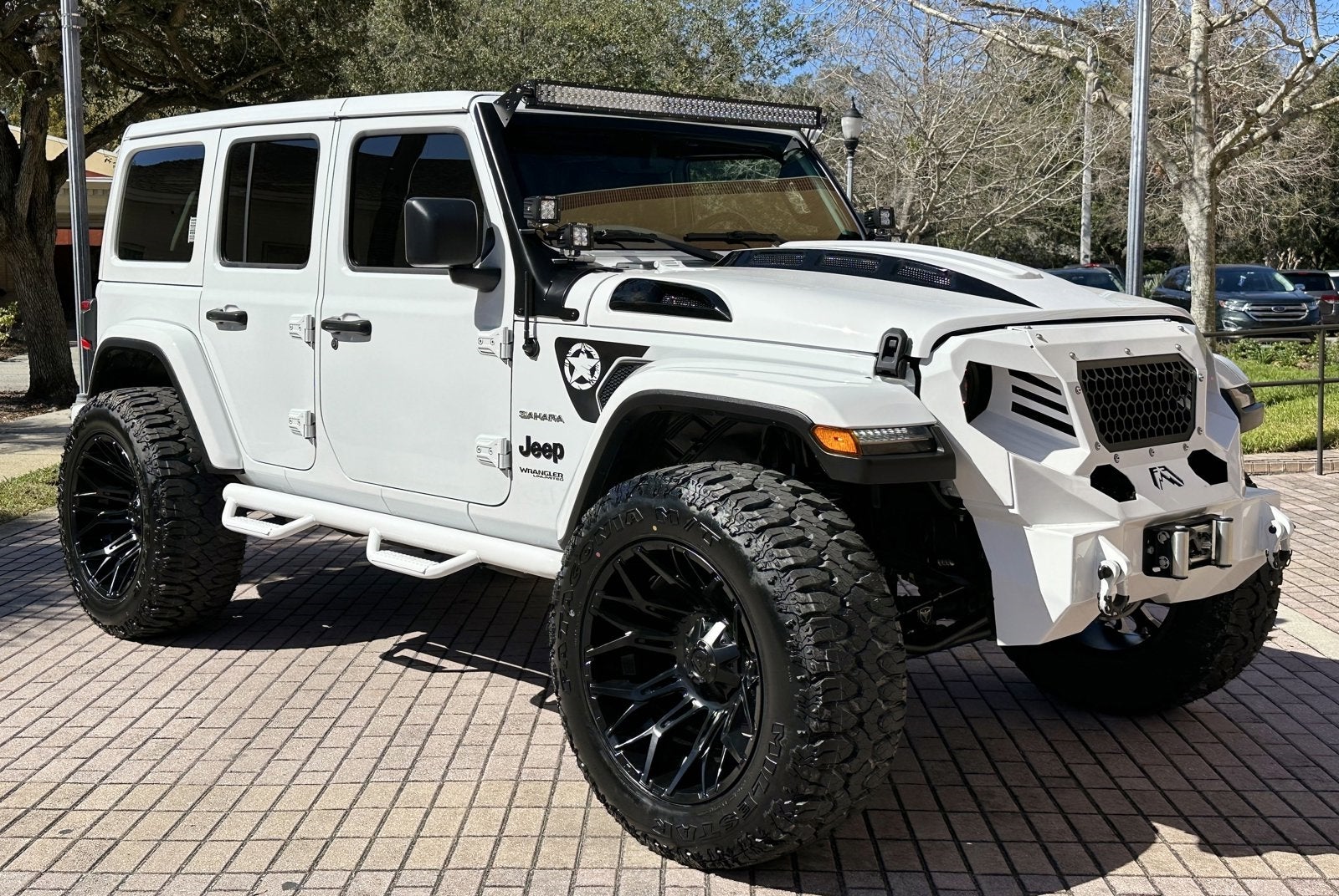 2021 Jeep Wrangler Unlimited Sahara Hard Top 4x4 Custom Lifted