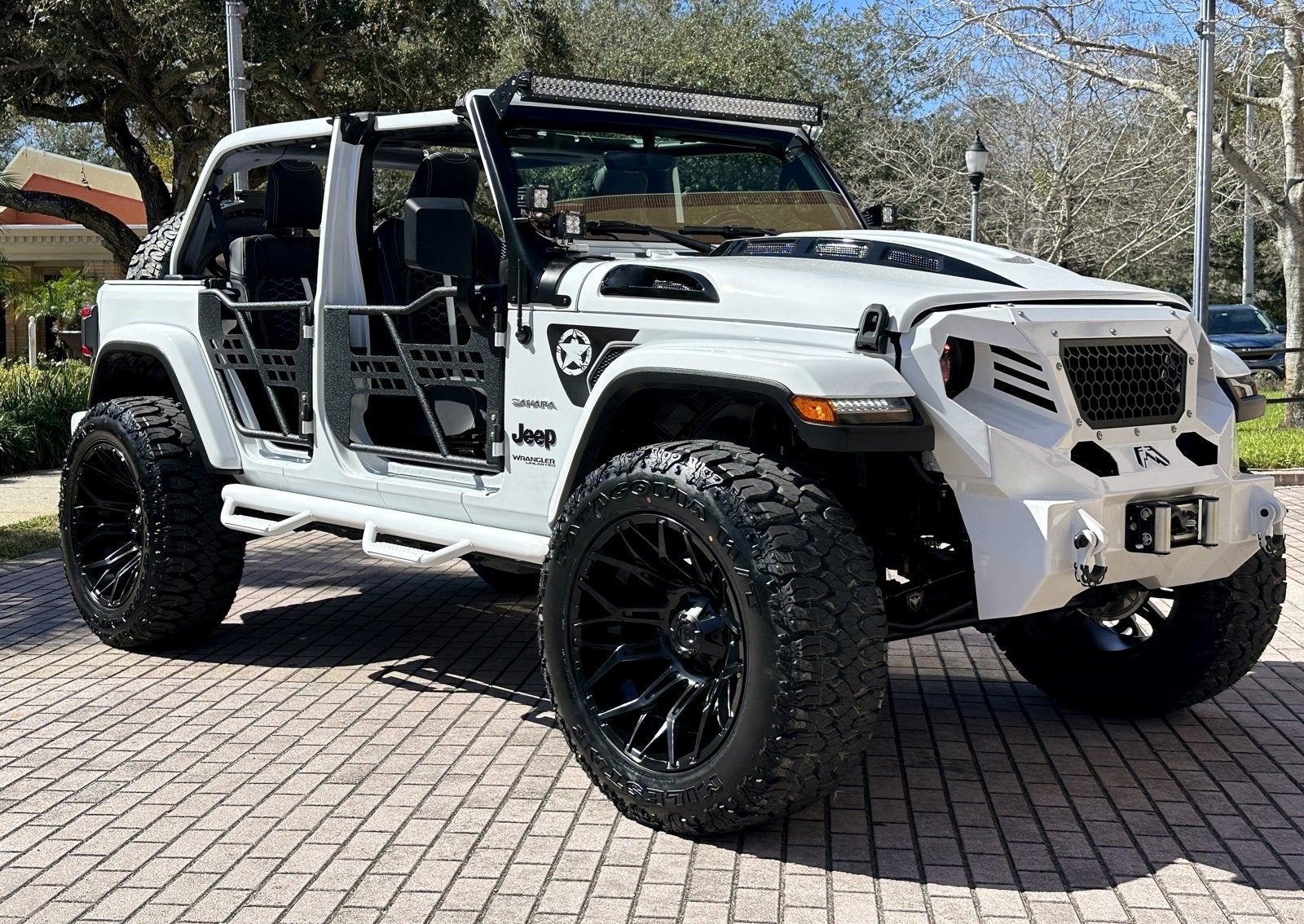 2021 Jeep Wrangler Unlimited Sahara Hard Top 4x4 Custom Lifted