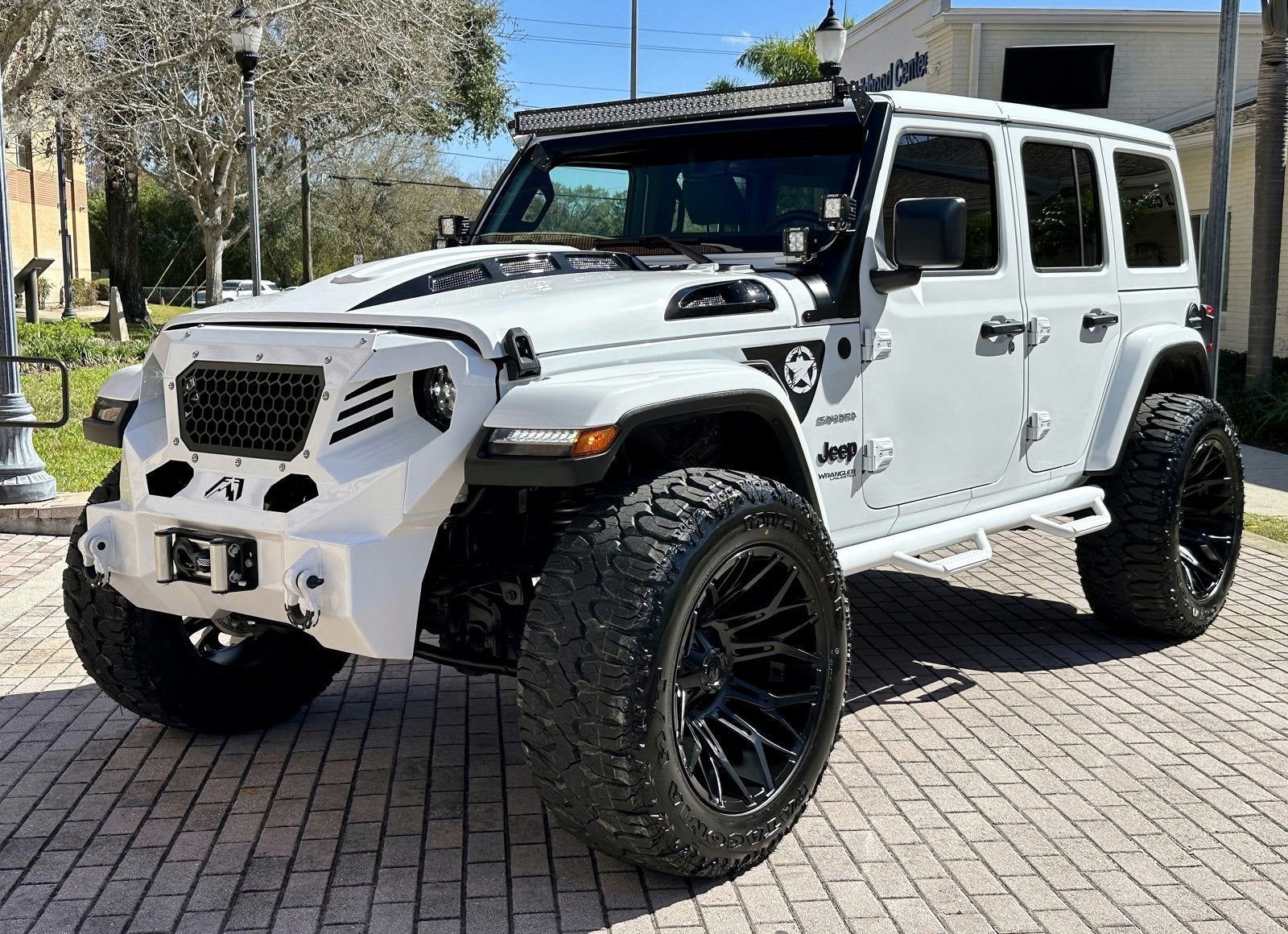 2021 Jeep Wrangler Unlimited Sahara Hard Top 4x4 Custom Lifted