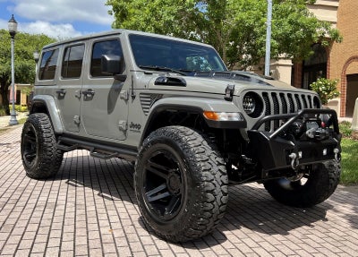 2021 Jeep Wrangler Unlimited Sahara Hard Top 4x4 Custom Lifted
