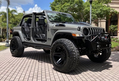 2021 Jeep Wrangler Unlimited Sahara Hard Top 4x4 Custom Lifted