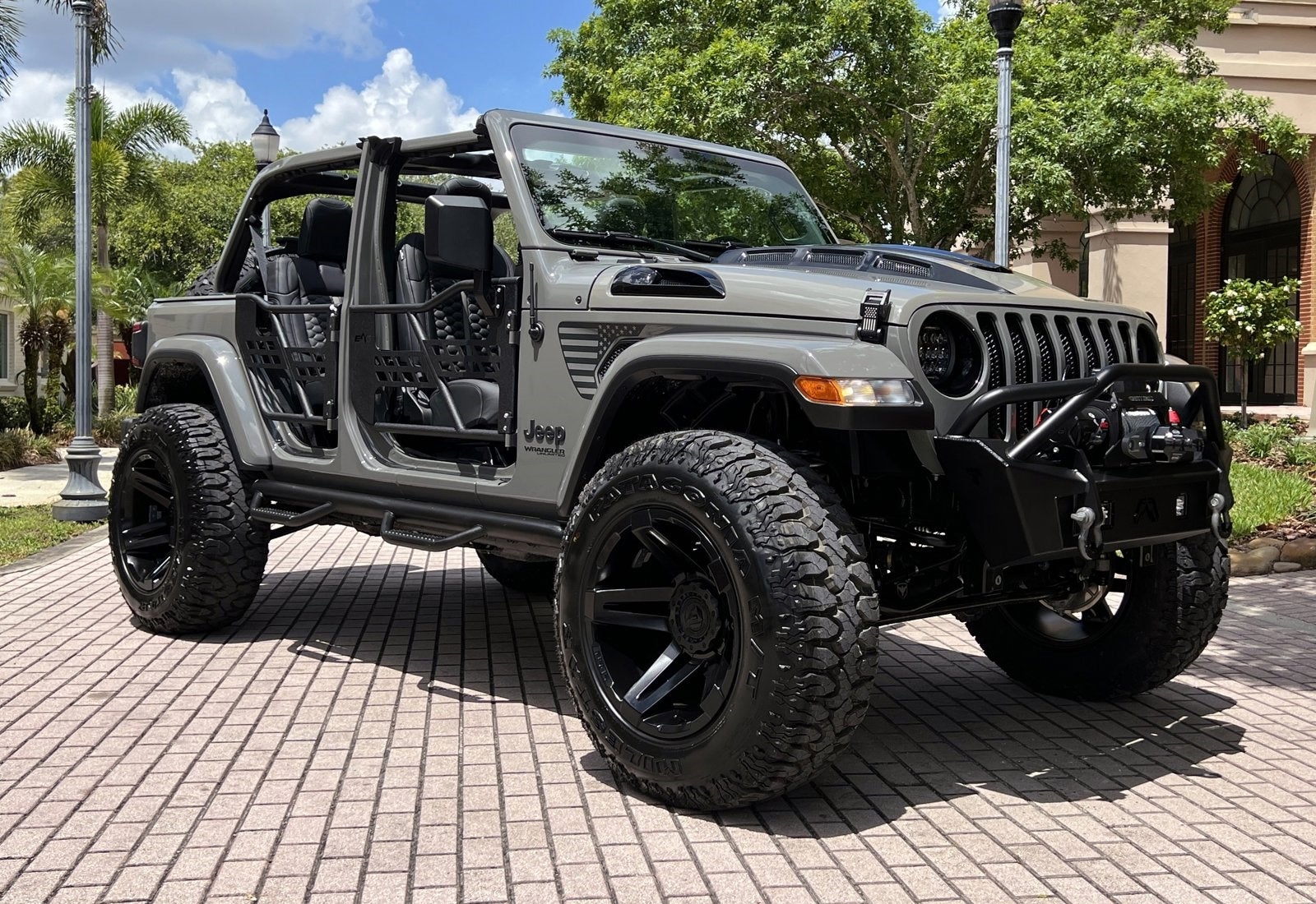 2021 Jeep Wrangler Unlimited Sahara Hard Top 4x4 Custom Lifted