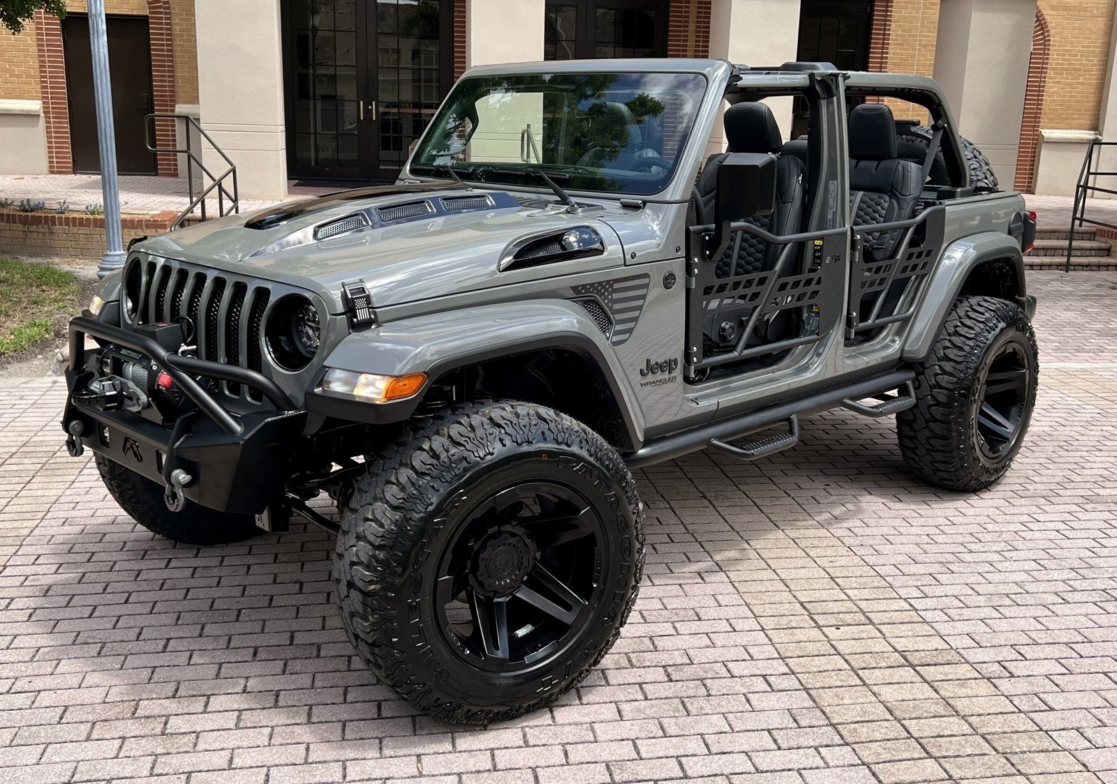2021 Jeep Wrangler Unlimited Sahara Hard Top 4x4 Custom Lifted