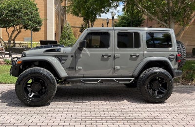 2021 Jeep Wrangler Unlimited Sahara Hard Top 4x4 Custom Lifted