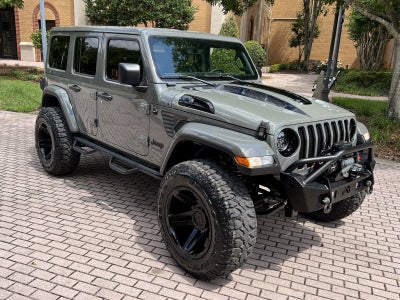 2021 Jeep Wrangler Unlimited Sahara Hard Top 4x4 Custom Lifted