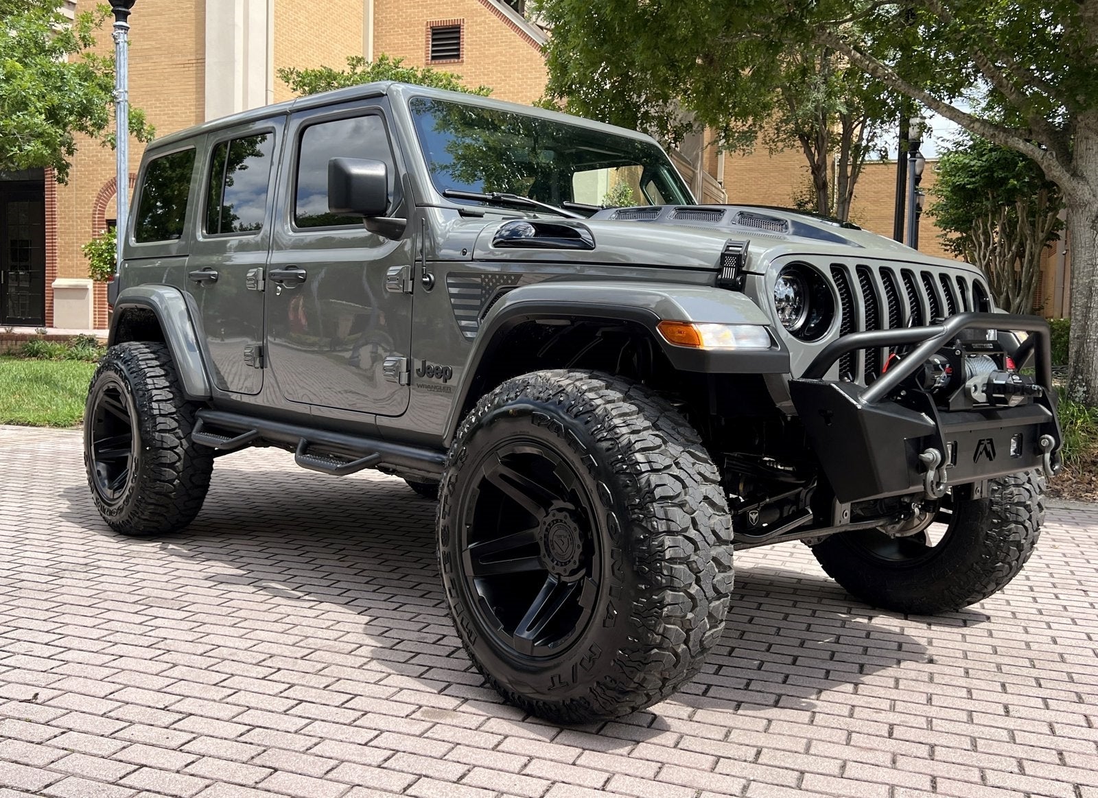 2021 Jeep Wrangler Unlimited Sahara Hard Top 4x4 Custom Lifted