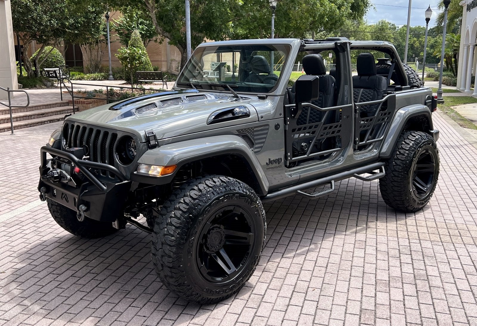 2021 Jeep Wrangler Unlimited Sahara Hard Top 4x4 Custom Lifted