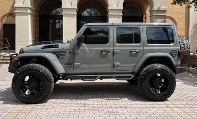 2021 Jeep Wrangler Unlimited Sahara Hard Top 4x4 Custom Lifted