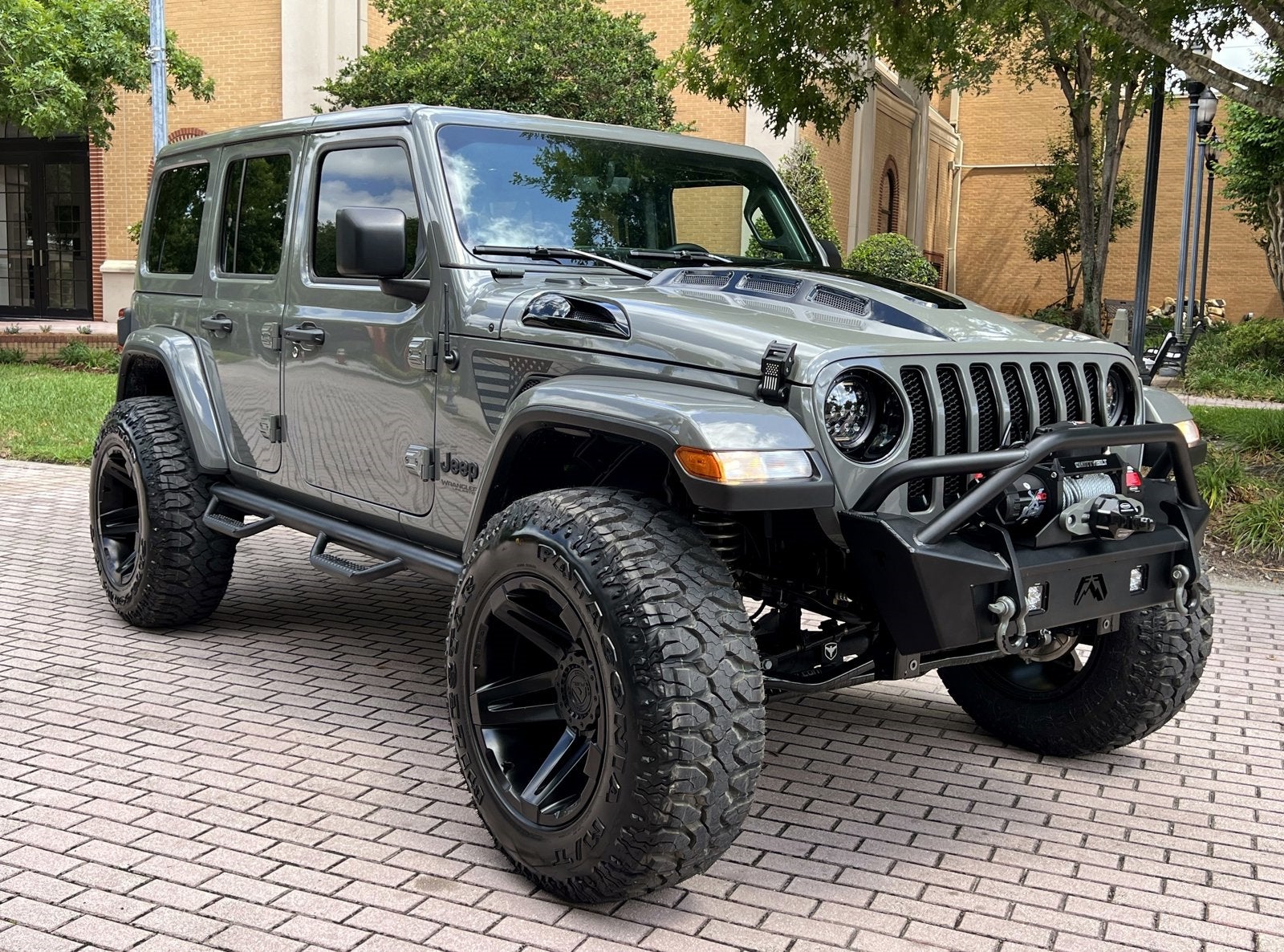 2021 Jeep Wrangler Unlimited Sahara Hard Top 4x4 Custom Lifted