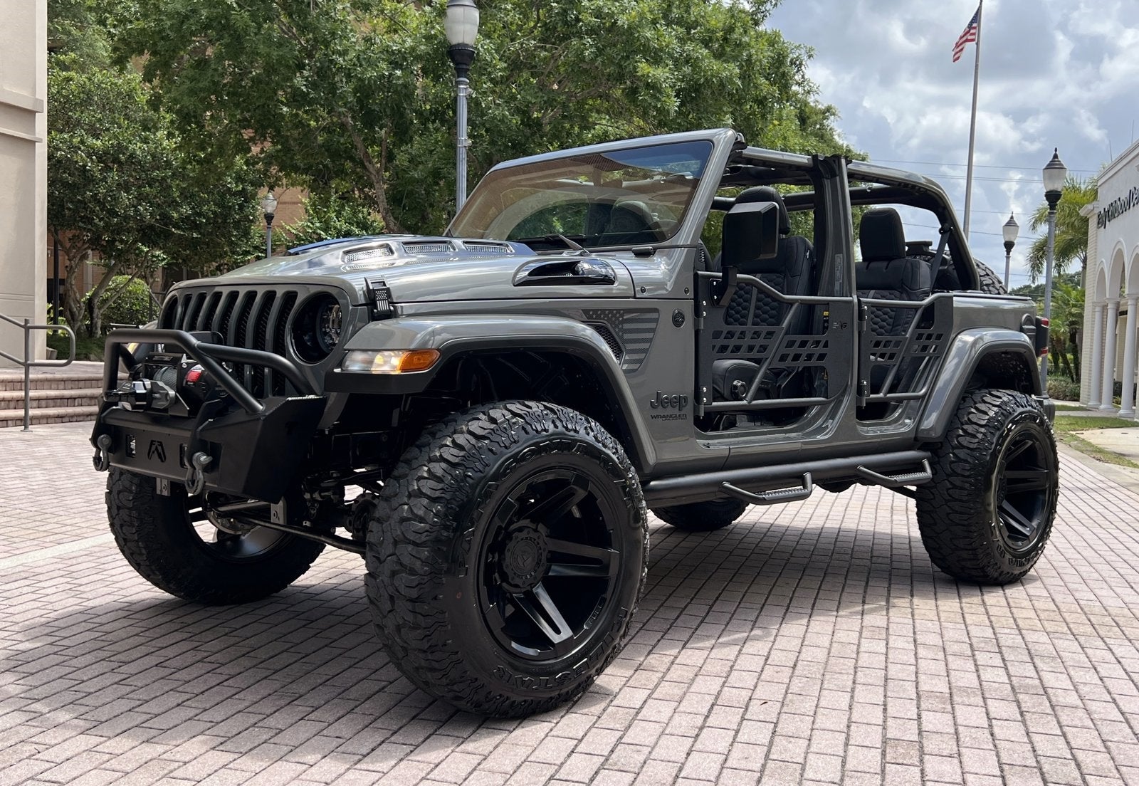 2021 Jeep Wrangler Unlimited Sahara Hard Top 4x4 Custom Lifted