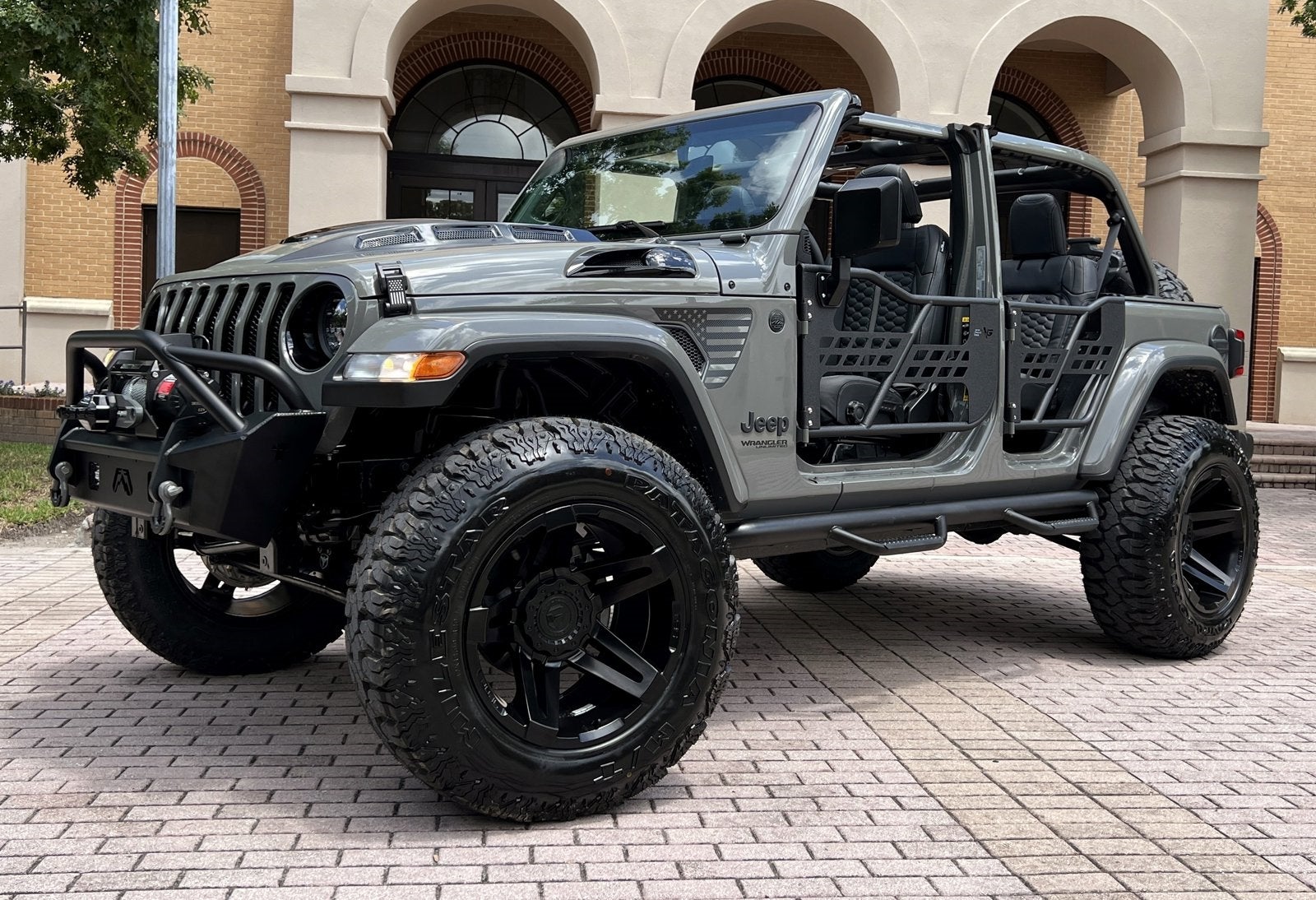 2021 Jeep Wrangler Unlimited Sahara Hard Top 4x4 Custom Lifted