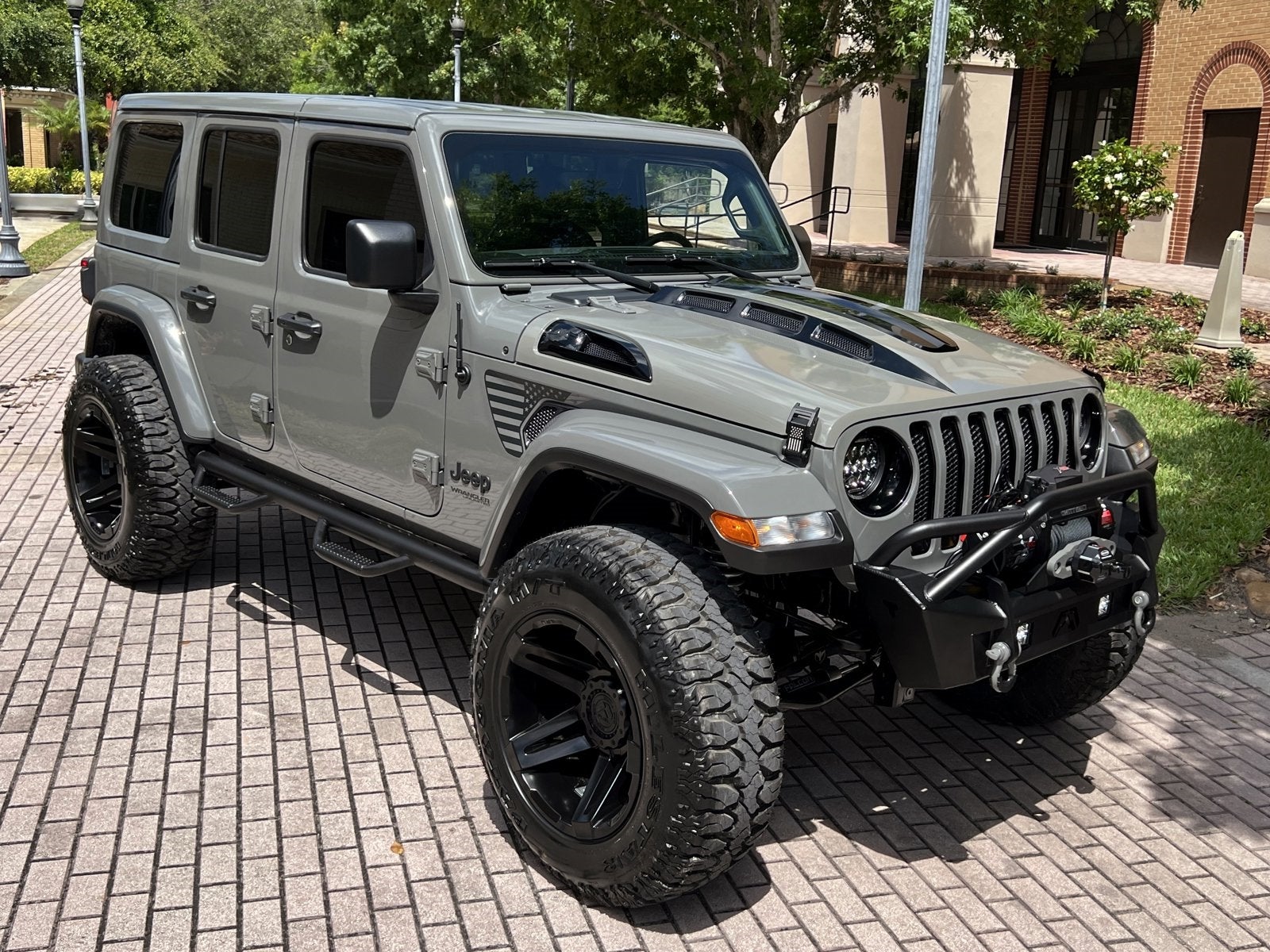 2021 Jeep Wrangler Unlimited Sahara Hard Top 4x4 Custom Lifted