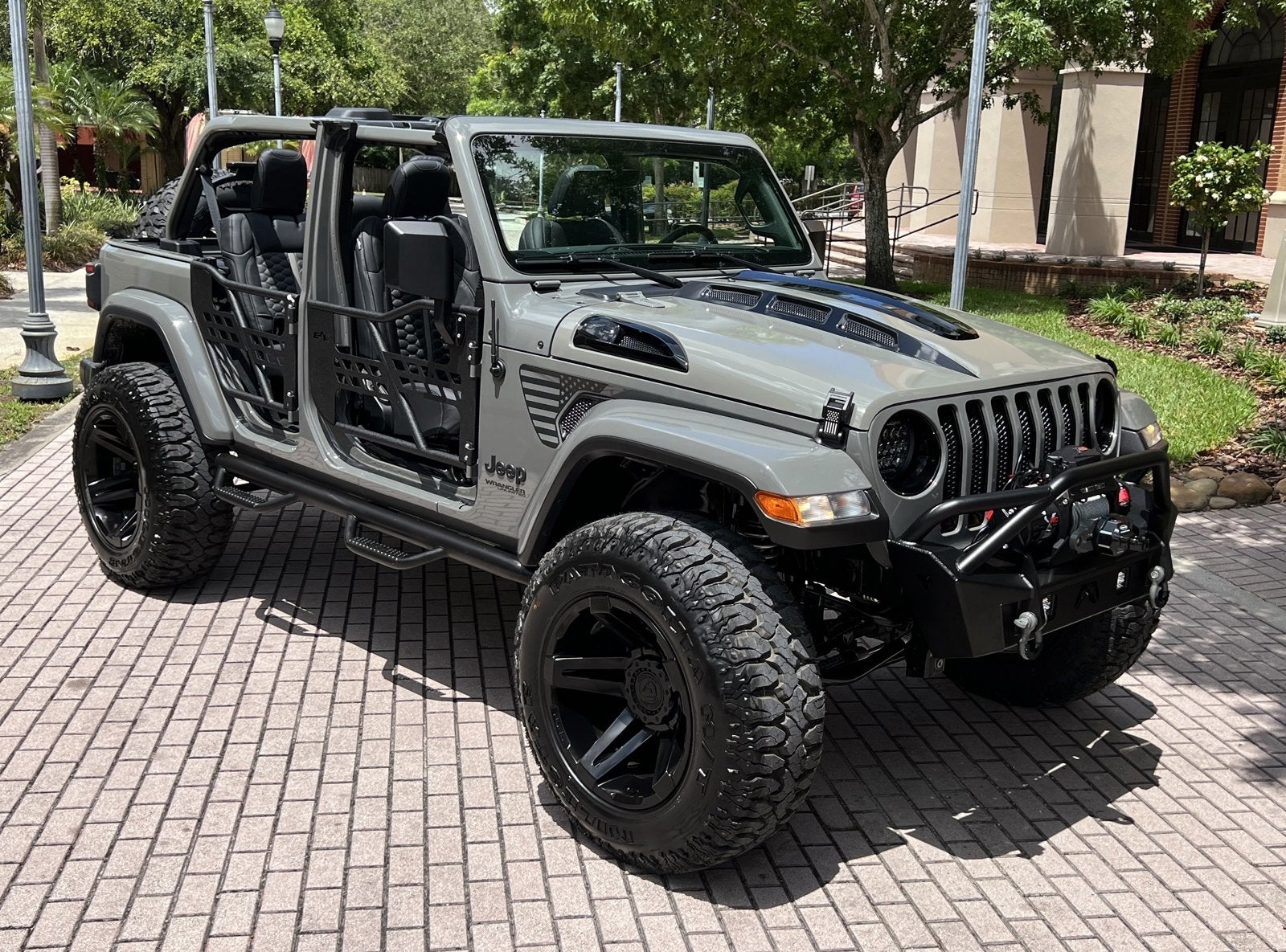 2021 Jeep Wrangler Unlimited Sahara Hard Top 4x4 Custom Lifted