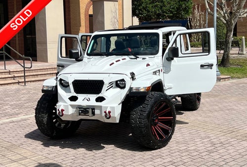 2020 Jeep Wrangler Unlimited Sahara Sky Top 4x4 Custom Lifted
