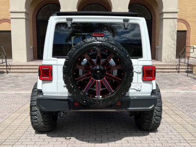 2020 Jeep Wrangler Unlimited Sahara Sky Top 4x4 Custom Lifted