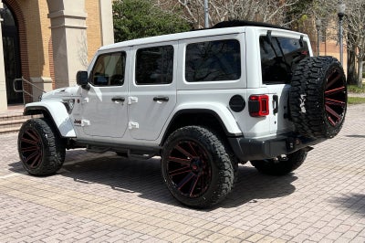2020 Jeep Wrangler Unlimited Sahara Sky Top 4x4 Custom Lifted
