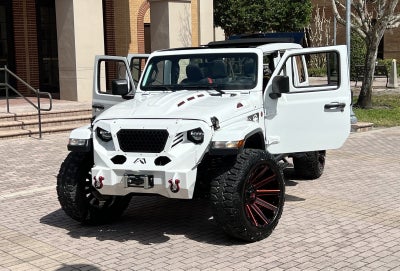 2020 Jeep Wrangler Unlimited Sahara Sky Top 4x4 Custom Lifted