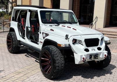 2020 Jeep Wrangler Unlimited Sahara Sky Top 4x4 Custom Lifted