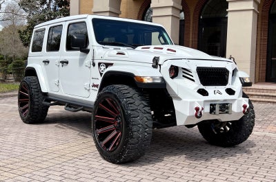 2020 Jeep Wrangler Unlimited Sahara Sky Top 4x4 Custom Lifted